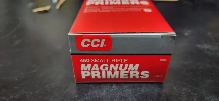 Cci 450 small rifle magnum primers
