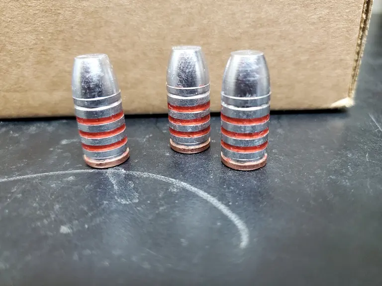 45/70 hard cast lead bullet 415gr triple lube + Gas check box of 100