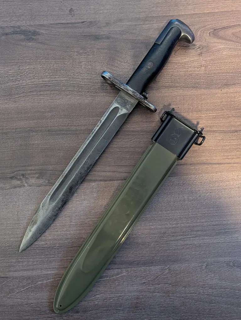 M1 Garand Bayonet - Greek Contract